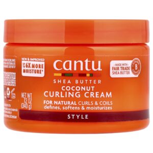 Cantu Manteiga de Karité Creme para Cachos de Coco 340 g (12 oz)