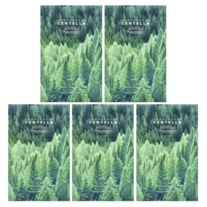 SKIN1004 Madagascar Centella Máscara de Beleza Relaxante Tea-Trica 5 Folhas 24 ml (081 fl oz) Cada