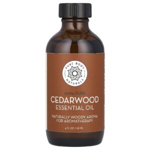Pure Body Naturals Óleo Essencial 100% Puro Cedro 118 ml (4 fl oz)