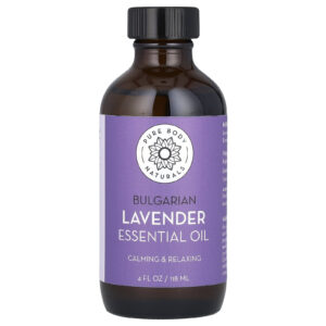 Pure Body Naturals Óleo Essencial Lavanda Búlgara 118 ml (4 fl oz)