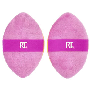 Real Techniques Miracle 2-in-1 Powder Puff Duo Pacote com 2 Unidades