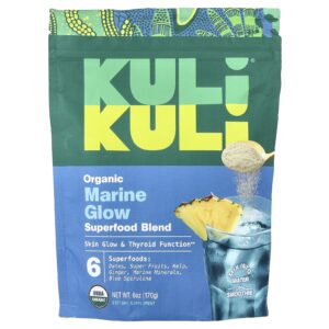 Kuli Kuli Mistura de Superalimentos Orgânicos Brilho Marinho 170 g (6 oz)
