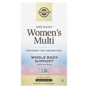 Solgar One Daily Multivitamínico para Mulheres 60 Cápsulas