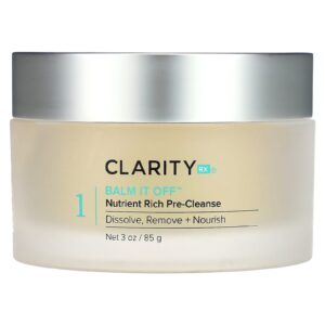 ClarityRx Balm It Off Pré-limpeza Rica em Nutrientes 85 g (3 oz)