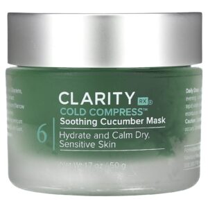 ClarityRx Máscara de Pepino Calmante com Compressa Fria 50 g (17 oz)