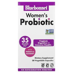 Bluebonnet Nutrition Probiótico para Mulheres 30 Cápsulas Vegetais