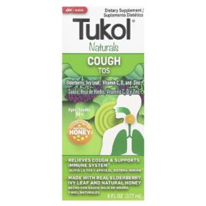 Tukol Naturals Tosse Acima de 14 Anos Mel Natural 177 ml (6 fl oz)