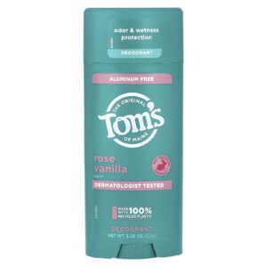 Toms of Maine Desodorante Sem Alumínio Rosa e Baunilha 92 g (325 oz)