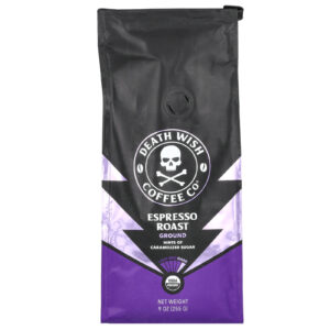 Death Wish Coffee Moído Espresso Torrado 255 g (9 oz)