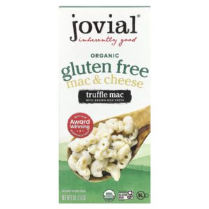 Jovial Organic Gluten Free Mac & Cheese Truffle Mac 6 oz (170 g)