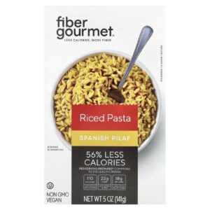 Fiber Gourmet Macarrão Arroz Pilaf Espanhol 141 g (5 oz)
