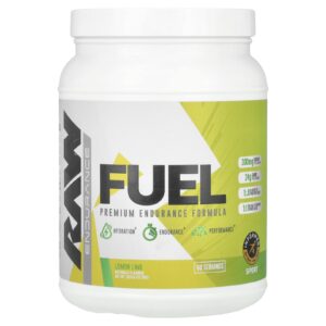 Raw Nutrition Fuel Fórmula Premium de Resistência Limão Siciliano e Limão Taiti 1.620 g (5728 oz)