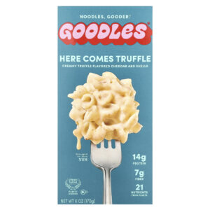 Goodles Here Comes Trufa Trufa Cremosa Cheddar e Conchas 170 g (6 oz)