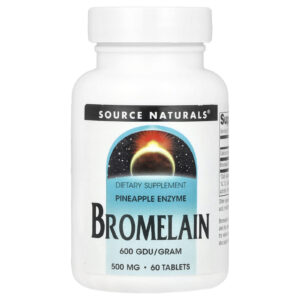 Source Naturals Bromelina 600 GDU/g 60 Comprimidos