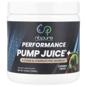 NB Pure Performance Pump Juice+® Toque de Cereja 300 g (106 oz)