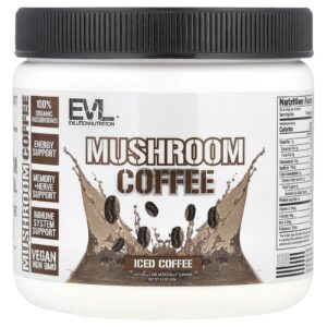 EVLution Nutrition Café com Cogumelo Café Gelado 120 g (42 oz)