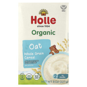 Holle Cereal Integral de Aveia Orgânica A partir de 6 Meses 227 g (8 oz)