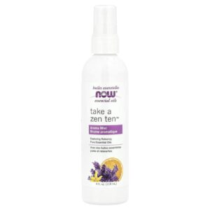 NOW Foods Óleos Essenciais Take a Zen Ten™ Spray de Aroma 118 ml (4 fl oz)