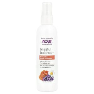 NOW Foods Óleos Essenciais Blissful Balance™ Spray de Aroma 118 ml (4 fl oz)