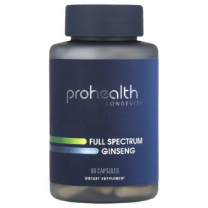 ProHealth Longevity Ginseng de Espectro Completo 60 Cápsulas