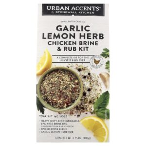 Urban Accents Kit de Tempero de Frango com Ervas e Alho Limão 106 g (375 oz)