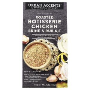 Urban Accents Kit de Salmoura e Tempero de Frango Assado com Sabor 106 g (375 oz)