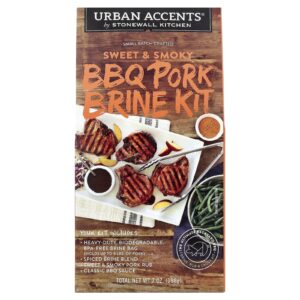 Urban Accents Kit de Salmoura de Porco para Churrasco Doce e Defumado 198 g (7 oz)