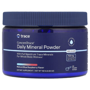 Trace Pó Mineral Diário ConcenTrace® Framboesa Azul 132 g (465 oz)