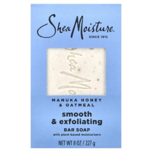 SheaMoisture Sabonete em Barra Suave e Esfoliante Mel de Manuka e Aveia 227 g (8 oz)