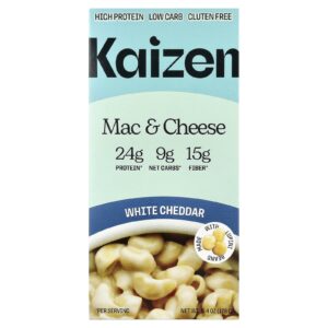 Kaizen Macarrão e Queijo Cheddar Branco 178 g (64 oz)