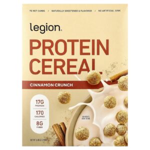 Legion Athletics Cereal de Proteína Canela Crocante 240 g (846 oz)
