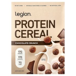 Legion Athletics Cereal de Proteína Chocolate Crocante 240 g (846 oz)