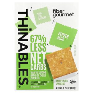 Fiber Gourmet Thinables® Pepper Jack 120 g (425 oz)