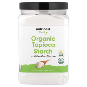 Nutricost Pantry Amido de Tapioca Orgânica 1.100 g (393 oz)