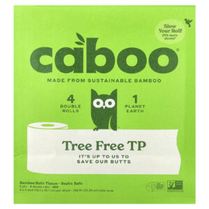 Caboo TP Tree Free 4 Rolos Duplos