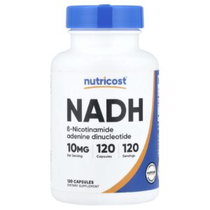 Nutricost NADH 10 mg 120 Cápsulas