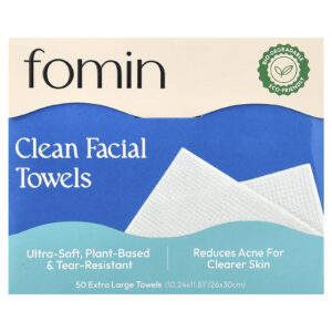 fomin Lenços Faciais Limpos Extragrande 50 Toalhas