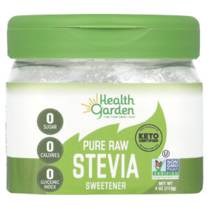 Health Garden Adoçante de Estévia Crua Pura 113 g (4 oz)