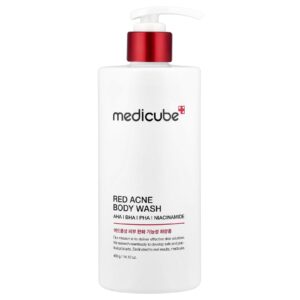 Medicube Sabonete Líquido para Acne Vermelho 400 g (141 oz)