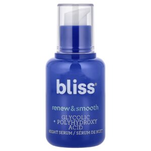 Bliss Renew & Smooth Sérum Noturno Restaurador 30 ml (1 fl oz)