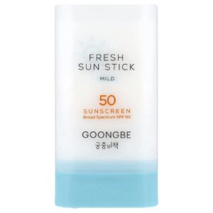 Goongbe Protetor Solar Fresh Sun Bastão Suave FPS 50 23 g (081 oz)