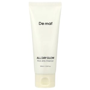 De:maf All Day Glow Gel de Limpeza de Arroz 100 ml (338 fl oz)