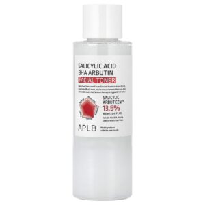 APLB Tônico Facial Arbutin BHA de Ácido Salicílico 160 ml (541 fl oz)