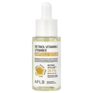 APLB Sérum em Ampola de Retinol Vitamina C e Vitamina E 40 ml (135 fl oz)