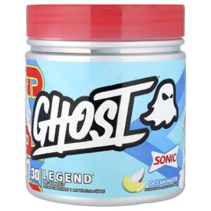 Ghost Legend® Pré-treino Sônico Água do Oceano 600 g (212 oz)