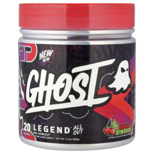 Ghost Pré-treino Legend® All Out Limonada Siciliana de Cereja 500 g (176 oz)