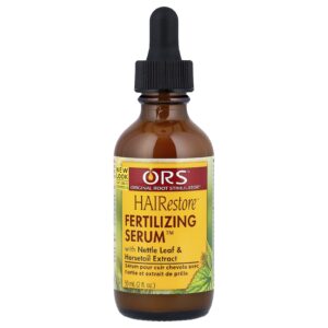 ORS HAIRestore™ Sérum™ Fertilizante com Folha de Urtiga e Extrato de Cavalinha Para Texturas Naturais de Cabelos Tranças e Tecidos 59 ml (2 fl oz)