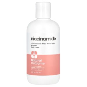 Natural Outcome Nicotinamida Tônico B-Boost Diário Sem Perfume 236 ml (8 oz)