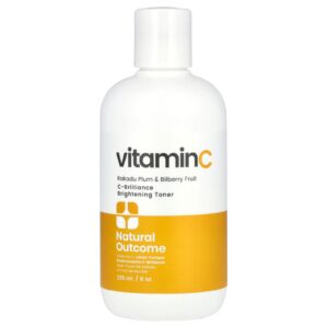 Natural Outcome Vitamina C Tônico Iluminador C-Brilliance Sem Perfume 235 ml (8 oz)