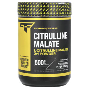 Primaforce Malato de Citrulina Sem Sabor 500 g (11 lb)